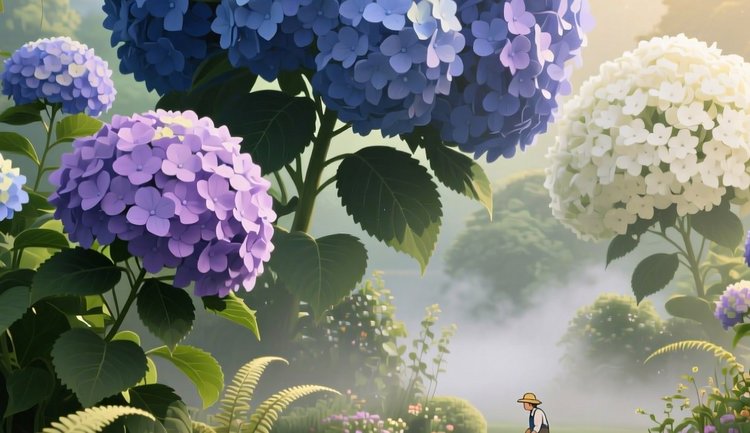 Гигантские сорта гортензии и как выращивать настоящих цветущих великанов