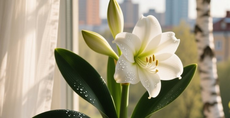 Эухарис: как заставить цвести «амазонскую лилию» и вписать ее в интерьер