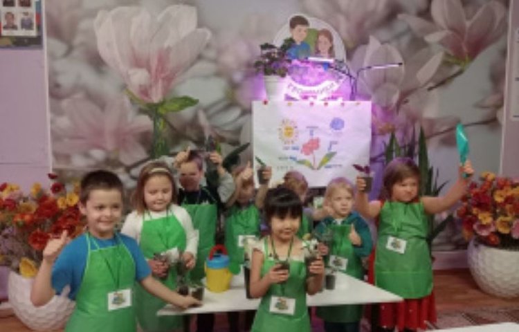 В детский сад Агронома в Липецкой области пришла агрономия