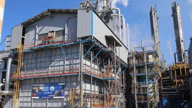 ПАО «Дорогобуж» повысило мощность аммиачного агрегата до 830 тысяч тонн в год