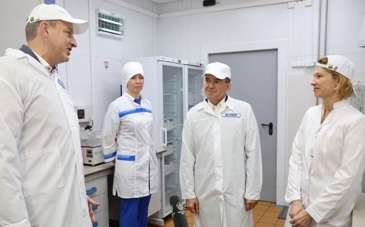 Оксана Лут и Вениамин Кондратьев оценили мощности Кореновского молочно-консервного комбината