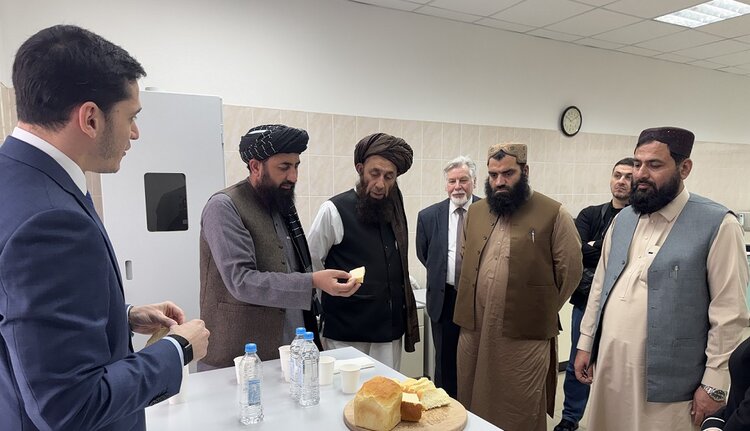 Делегацию из Афганистана угостили хлебом в лаборатории ЦОК АПК по Москве и Московской области  - фото