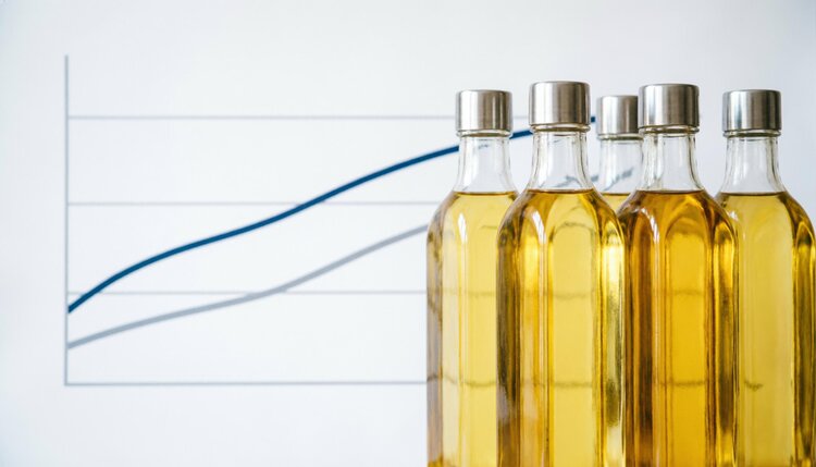 Экспортная пошлина на подсолнечное масло резко снизилась вследствие изменения базы
