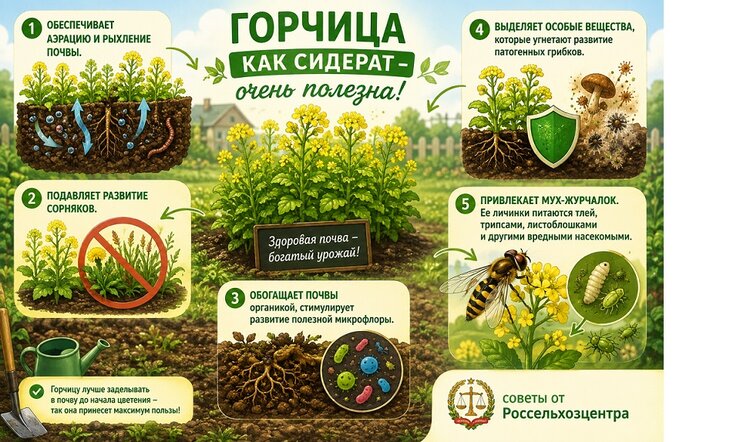 И приправа, и сидерат. Время сеять горчицу в ДНР - фото