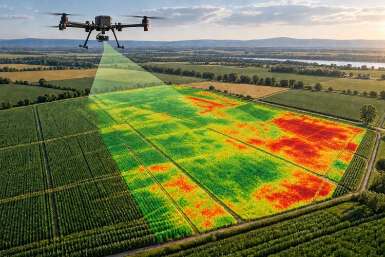 Скрытые потери урожая: почему обычного NDVI уже недостаточно и как гиперспектральный анализ экономит до 15% бюджета на СЗР - фото