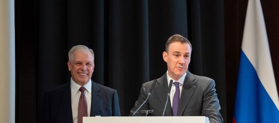 Дмитрий Патрушев наградил сотрудников Россельхознадзора за заслуги в области сельского хозяйства