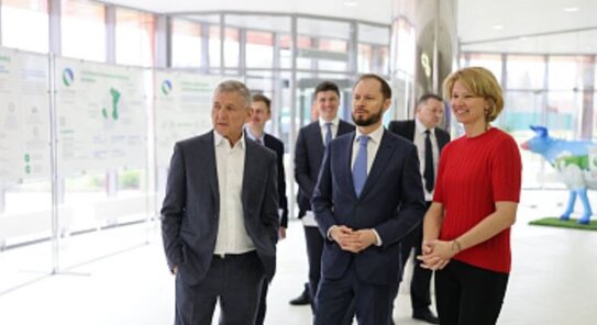 Крупный агробизнес по животноводству в Тверской области высоко оценила Оксана Лут