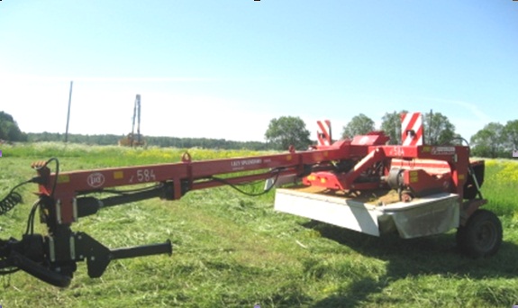 Косилка ротационно-дисковая полуприцепная LELY SPLENDIMO 320PC