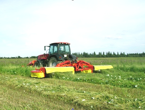 Комбинация косилок NOVA CAT 306F и NOVA CAT 8600 ED в работе