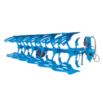 1LF-550 Плуг навесной оборотный 5 корп. (4+1) в борозде JeeGee - фото