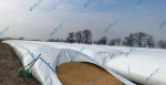 Полимерные рукава от Лелаф для хранения зерна, жома - фото