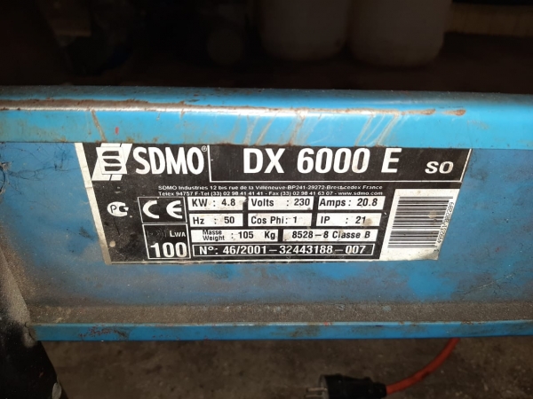 Схема sdmo dx6000