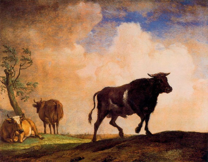 Бык и коровы. 1649. Gemaldegalerie. Берлин. Германия