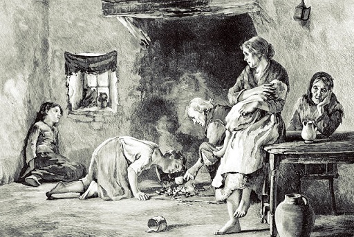 великий голод в Ирландии