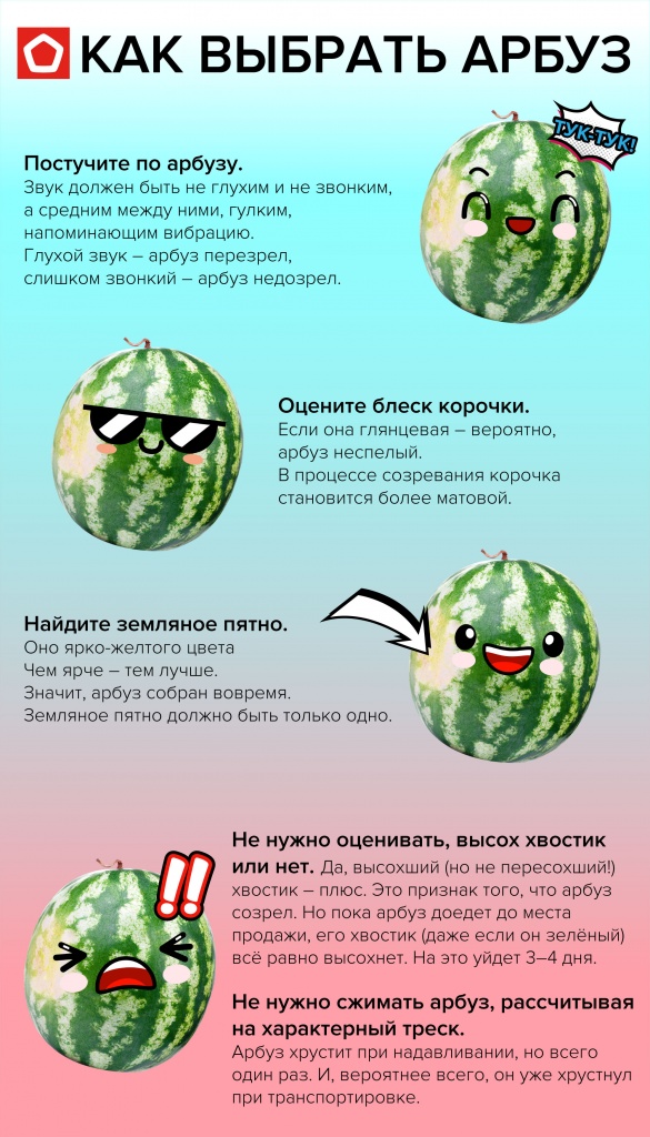 как выбрать арбуз