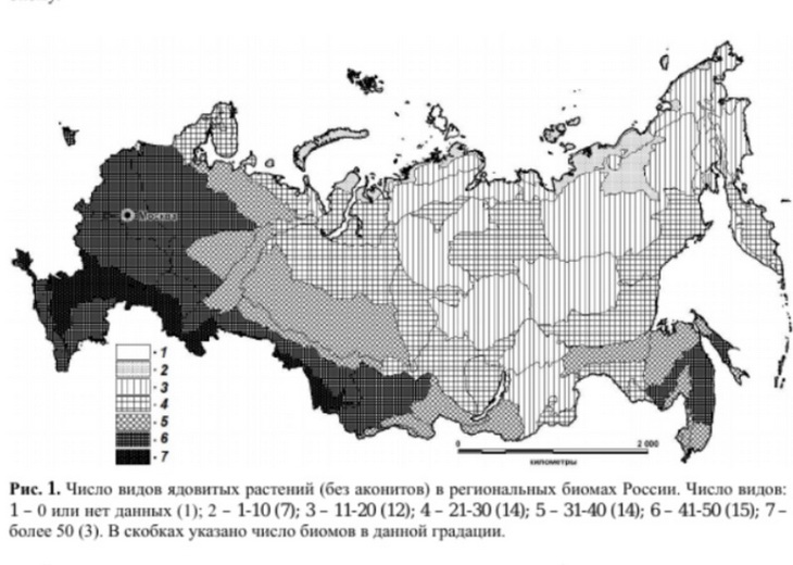 Карта ядовитой бзыкалки