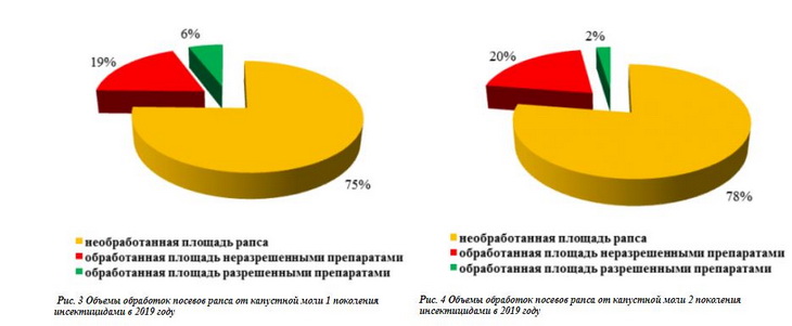 обработка рапса от вредителей в Красноярском крае