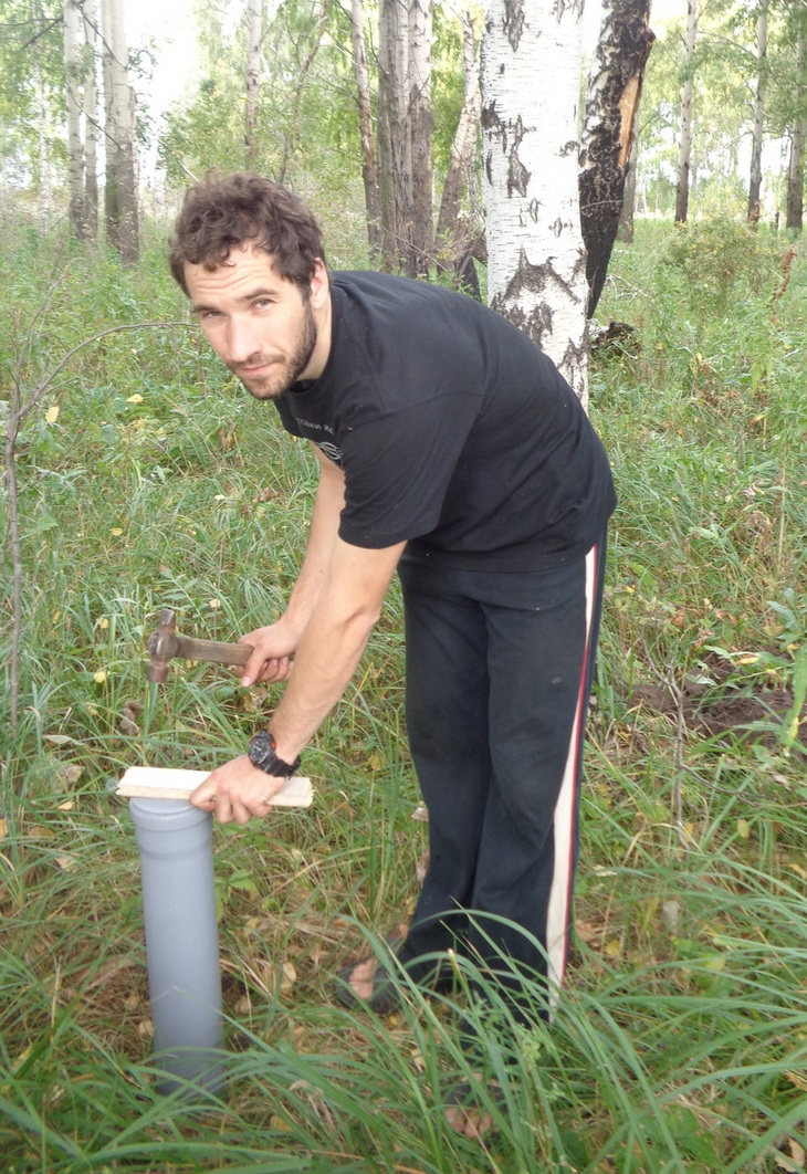 отбор почвы