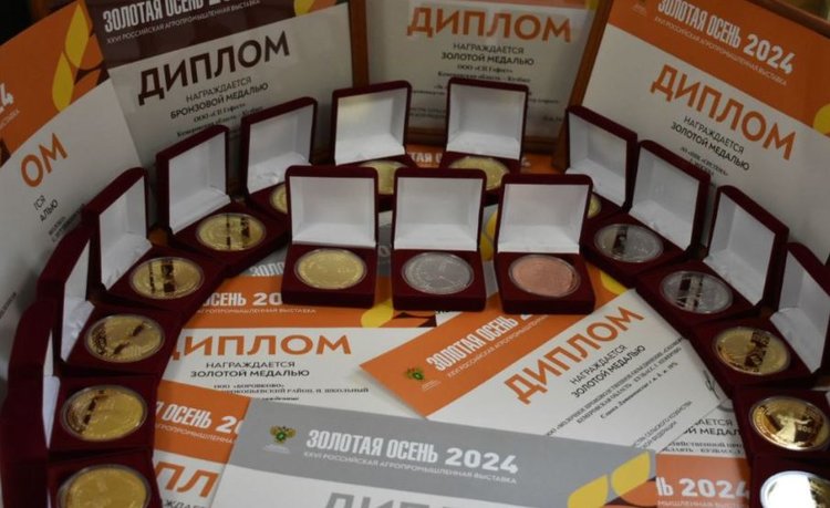 Достижения агропрома Кузбасса получили 42 награды на «Золотой осени 2024»