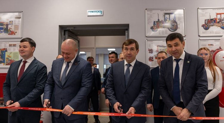 В Казанском ГАУ торжественно открыли учебный центр «МТЗ»