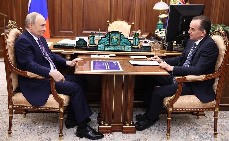 О кубанских семенах поговорили на рабочей встречи Владимира Путина и Вениамина Кондратьева