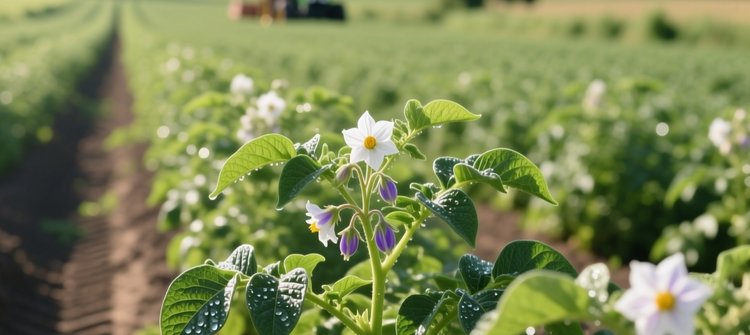 Борьба с фитофторозом на органическом картофеле: подсолнечное масло, экстракт лука и хитозан