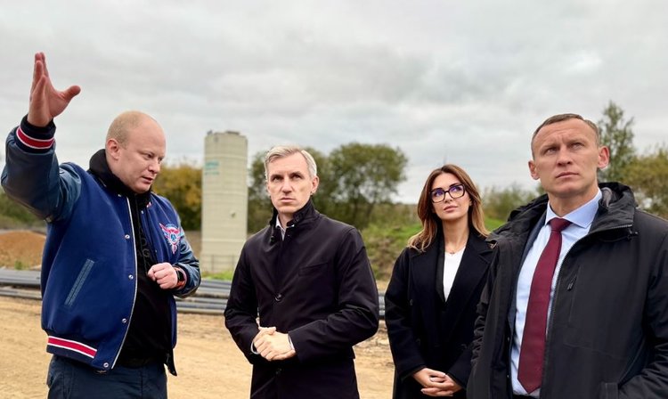 Строительство одного из крупнейших заводов по производству кормов для рыб стартовало в Смоленской области