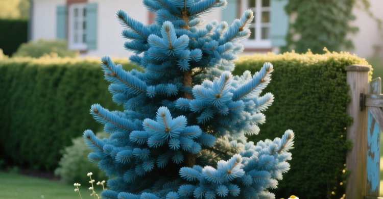 Почему голубая ель растет зеленой: раскрываем секрет и подсказываем уход - фото