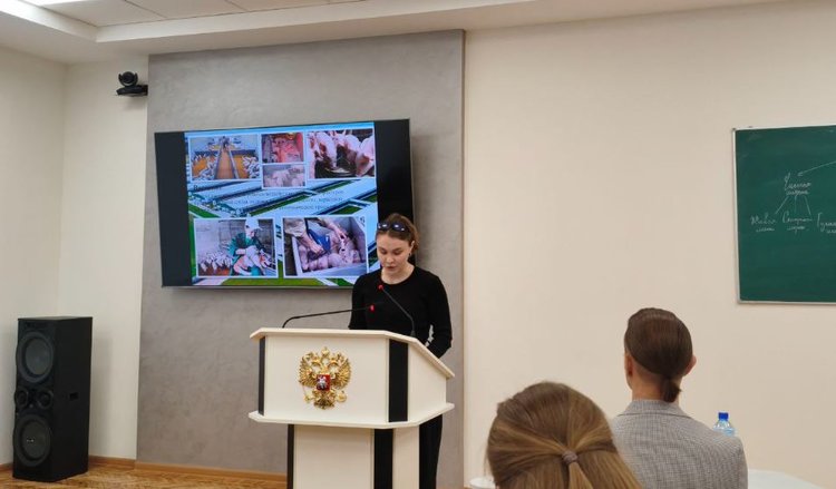 Благополучие свиней вызвало большой интерес на совещании по зоотехнии в Курском ГАУ