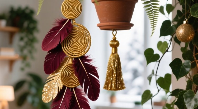 Куриные перья в декоре на Новый год: обеззараживание и окрашивание - фото