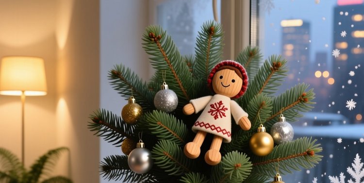 Новогодний букет из хвойных веток: продлеваем праздники! - фото