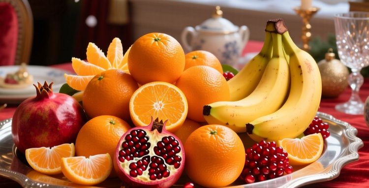 Новогодний фуршет для цветов: какая кожура со стола пойдет на удобрение? - фото