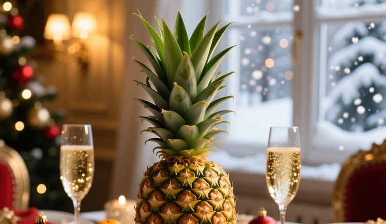 Новогоднее чудо на подоконнике: сажаем ананас из верхушки в канун праздника - фото