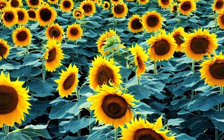 Органический подсолнечник в Италии набирает гектары - фото