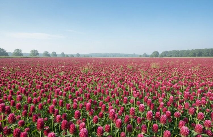 Семеноводство красного клевера пройдет успешнее с бором - фото