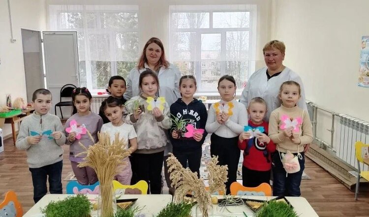 Доктора растений провели для детей Тельманово открытый урок