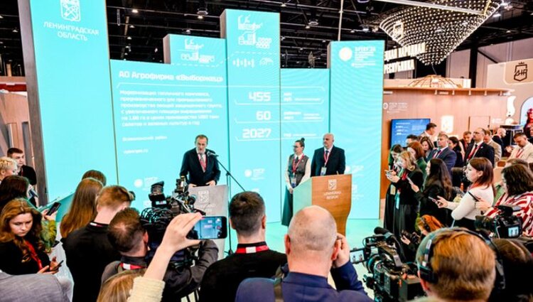 Ленинградская область закрепляет статус главного производителя салата в России расширением Агрофирмы «Выборжец»