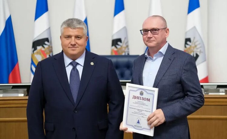 «Акрон» признан лучшим налогоплательщиком года в Новгородской области