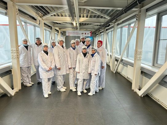 Знаменитую докторскую колбасу приготовили студенты Курского ГАУ на предприятии «Мираторг»