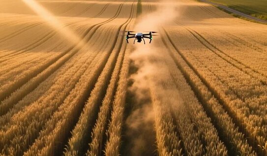 В Челябинской области расширят применение агродронов для обработки полей