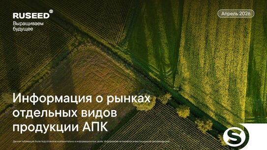 Обзор мировых рынков масличных: апрель 2026