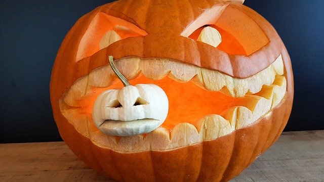 тыквы на хэлоуин