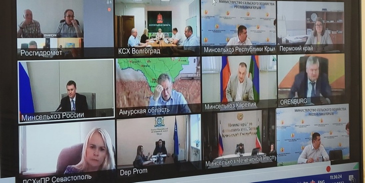 урожай зерновых в крыму 2022